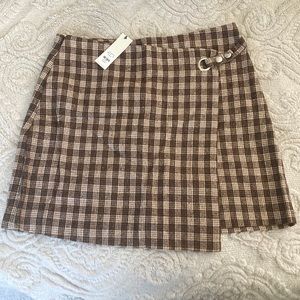 Francesca’s Plaid Skirt